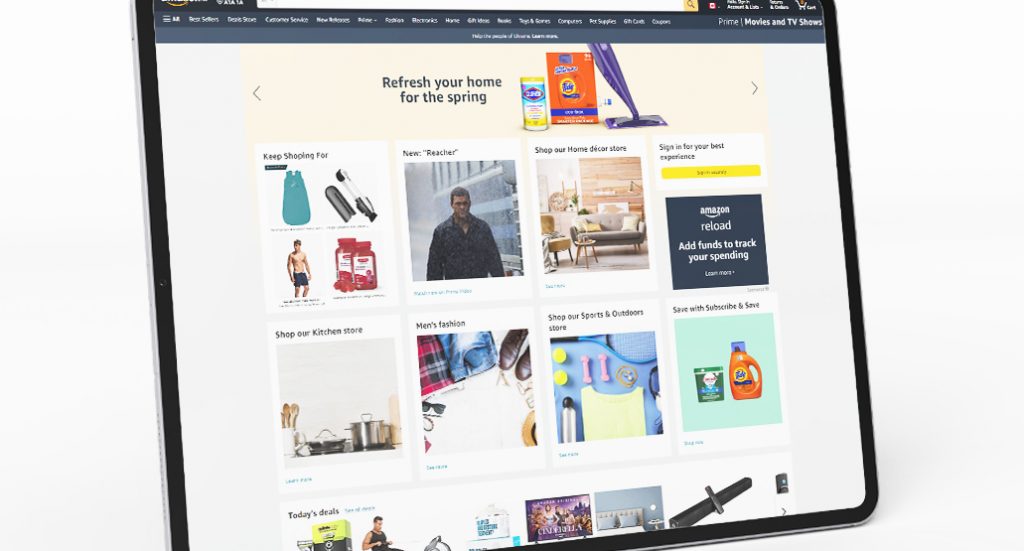 Measure the influence of Amazon in Canada ProMerit